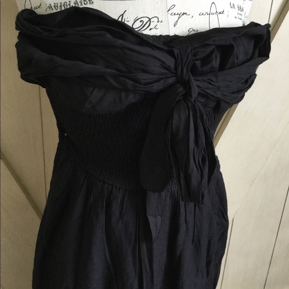 ➖🖤American Rag Wide Leg Bow Romper🖤➖ - Picture 5 of 7